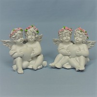 GE5-28 Парочка Ангелов с сердцем наб. 4шт. (2 вида)