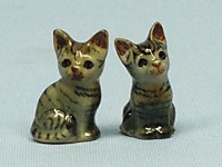 K033  Кошки серый  мини