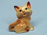 K036  Смешной кот коричневый