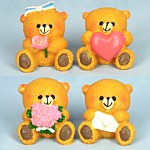 M6118 Мишки влюблённые сидят наб.4 шт. 