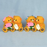M7146 Мишки парочки сидят наб.2 шт.