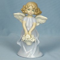 GE6-153C Ангел скорзиной цветов