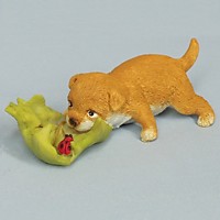 ED12665A Щенок и божья коровка