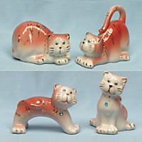 F075 Коты розовые