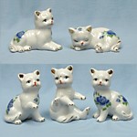 V0508cl Кошки цветные