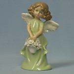 GE6-153B Ангелочек с корзиной цветов