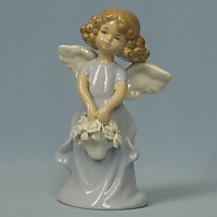 GE6-153C Ангелочек с корзиной цветов