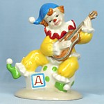 CG02-18 Клоун с гитарой