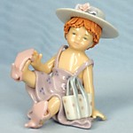 CG05-02 Девочка модница в шляпке