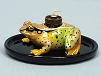 L051 Масляная лампа лягушка