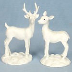 M1430 Белые оплени (2шт. в компл.)