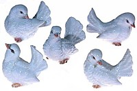 E193 Голубь бел. 3,5 см