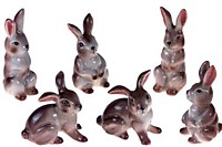 E344 Зайчик 4 см