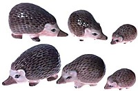 E700 Ежики семья 3 шт
